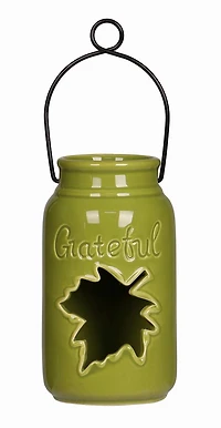 LANTERNE EN CÉRAMIQUE