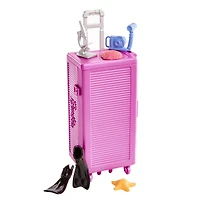 ​Barbie Dolls & Accessories, Marine Biologist Doll (Blonde) & Mobile Lab Playset with 10+ Pieces, Case Opens for Storage & Travel, Ages 3+
