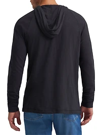Wrangler® Men'S Long Sleeve Hooded Pullover