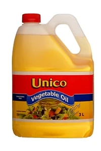UNICO VEGETABLE OIL 3L, UNICO VEGETABLE OIL 3L