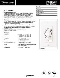 Compte à rebours Intermatic à ressort, 125-277 VAC, 30 minutes maximum - Blanc