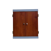 Ensemble cible de fléchettes et armoire Geneva