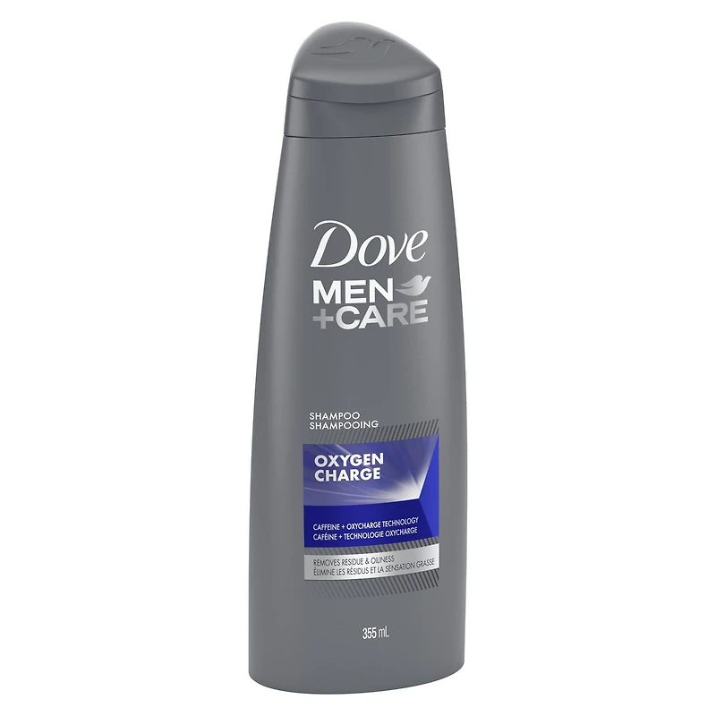 Dove Men Care Oxygen Charge Shampoo, 355 ML Shampoo