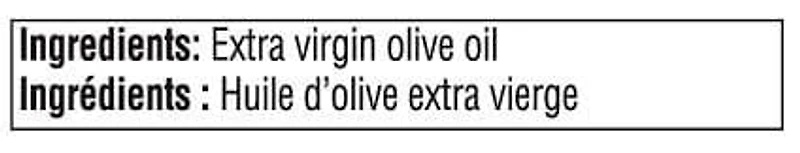 Huile d'olive extra vierge Great Value 1 litre