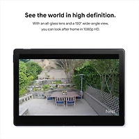 Caméra extérieure filaire Google Nest (1 unité)
