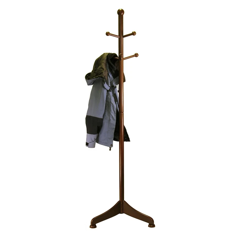 Porte-manteau Winsome Philip, finition noyer