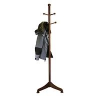 Porte-manteau Winsome Philip, finition noyer