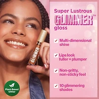 Brillant à lèvres Super Lustrous Glimmer™, brillant à lèvres haute brillance