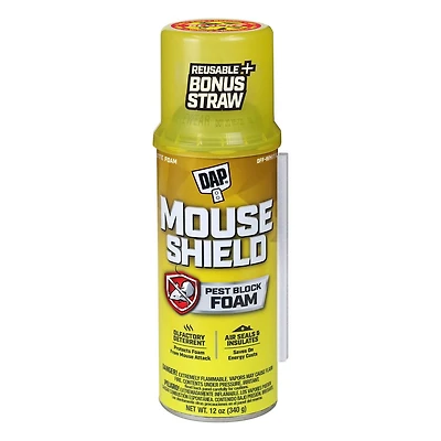 DAP Mouse Shield® Scellant en mousse et bloqueur 12 fois (340 g)