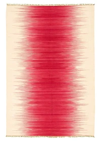ECARPETGALLERY Tapis Fait à la Main pour Salon, Salle à Manger et Chambre à Coucher Transitionnel Collection Ankara 5'6" x 8'0" en Ivoire