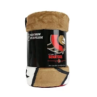 NHL Ottawa Senators Plush Throw Blanket, 50" x 60"