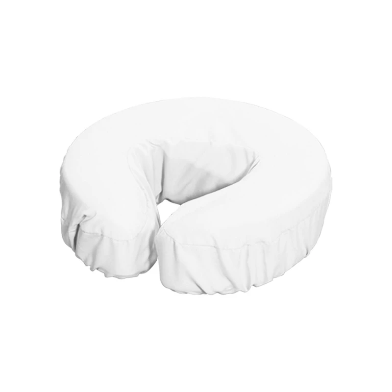 Master Massage 12 pièces Housse de coussin visage en microfibre Lavable en machine couleur Blanc