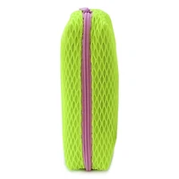 Pen+Gear Athleisure Mesh Pencil Pouch in Neon Yellow