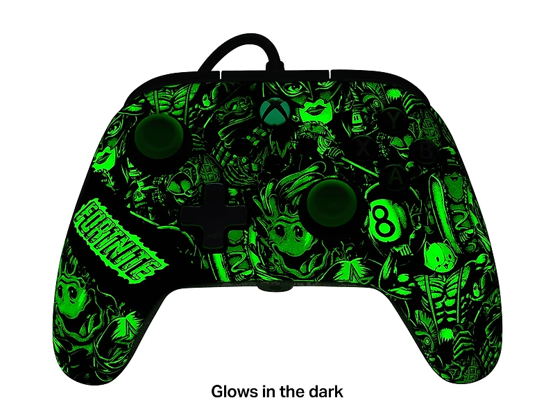 PowerA Advantage Wired Controller for Xbox Series X|S - Fortnite Glow