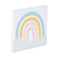 Toile avec arc-en-ciel 15 x 15 cm