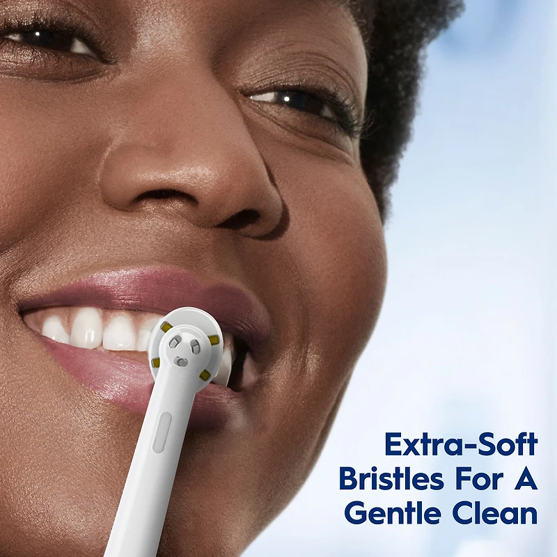 Oral-B Pro 300 Sensitive Clean Vitality Electric Toothbrush with (1) Brush Head, Rechargeable, White, Toothbrush with (1) Brush Head