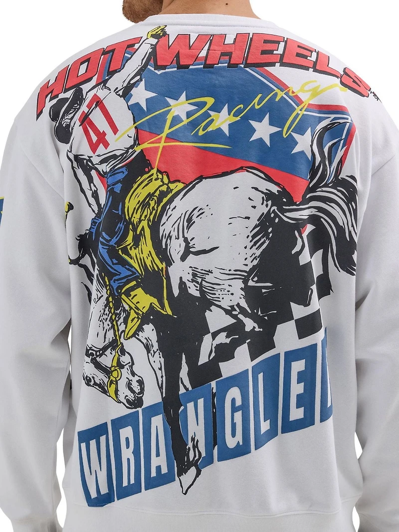 The Wrangler® x Hot Wheels™ Men’s Pullover Crew
