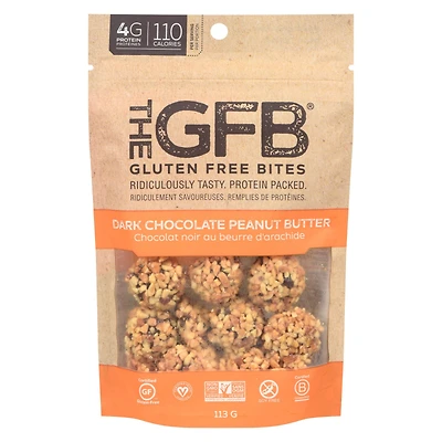 The GFB: Bouchées Sans Gluten - Beurre D'Arachide Et Chocolat