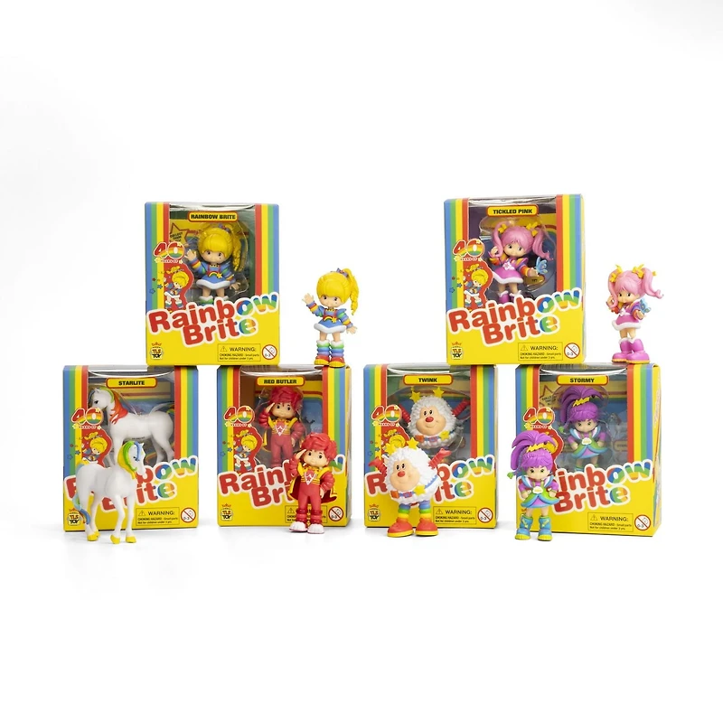 3” Rainbow Brite Collectible CheeBee Figures - Twink GID