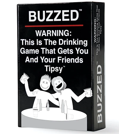 Buzzed Adult Party Game Jeu Gets You & Your Friends Tipsy! Jeu