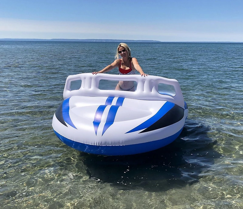 Inflatable Speedboat – 4-person lake float