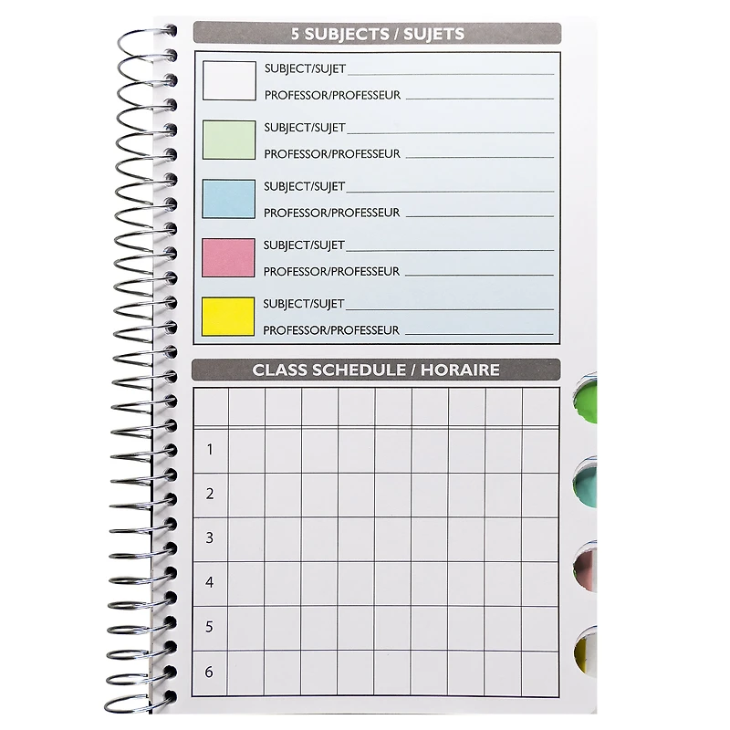 Hilroy® Cahier 5 sujets 300 pages, bleu foncé