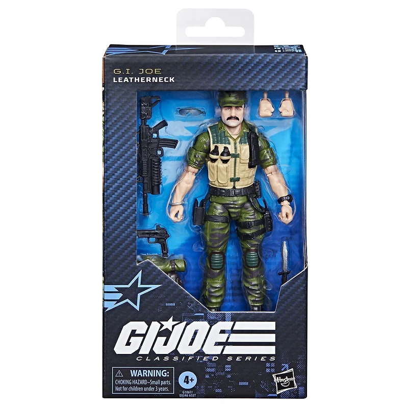 G.I. Joe Classified Series #148, Leatherneck, 6” Action Figure