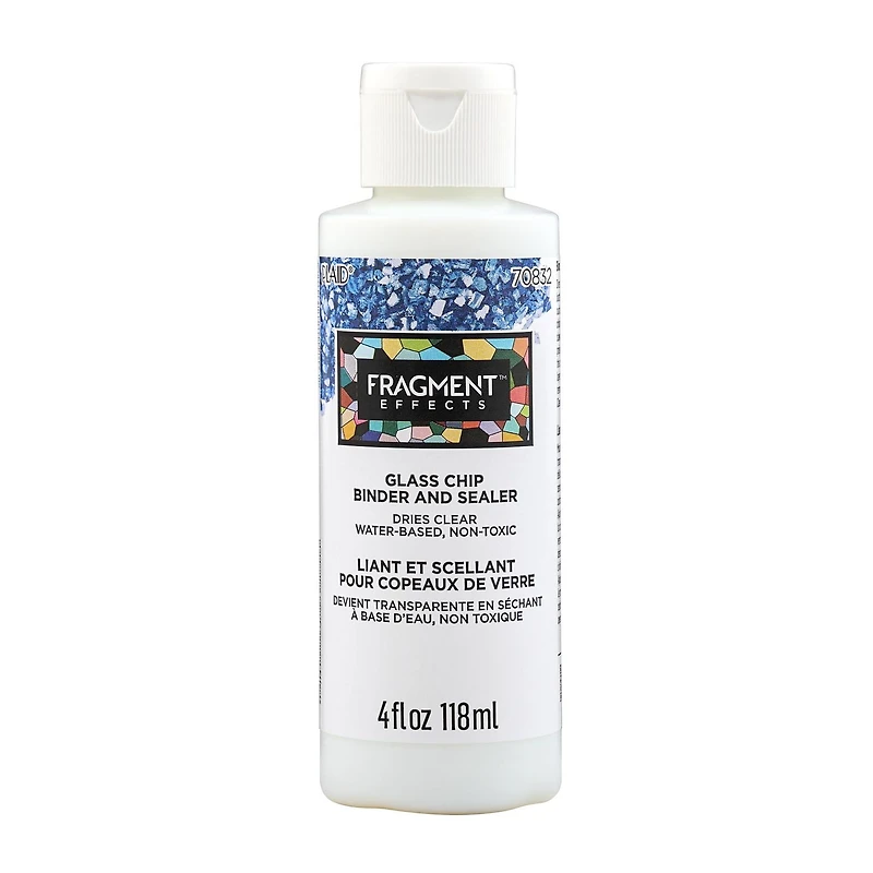 Fragment Effects Glass Chip Binder and Sealer, 4 fl oz, Binder And Sealer
