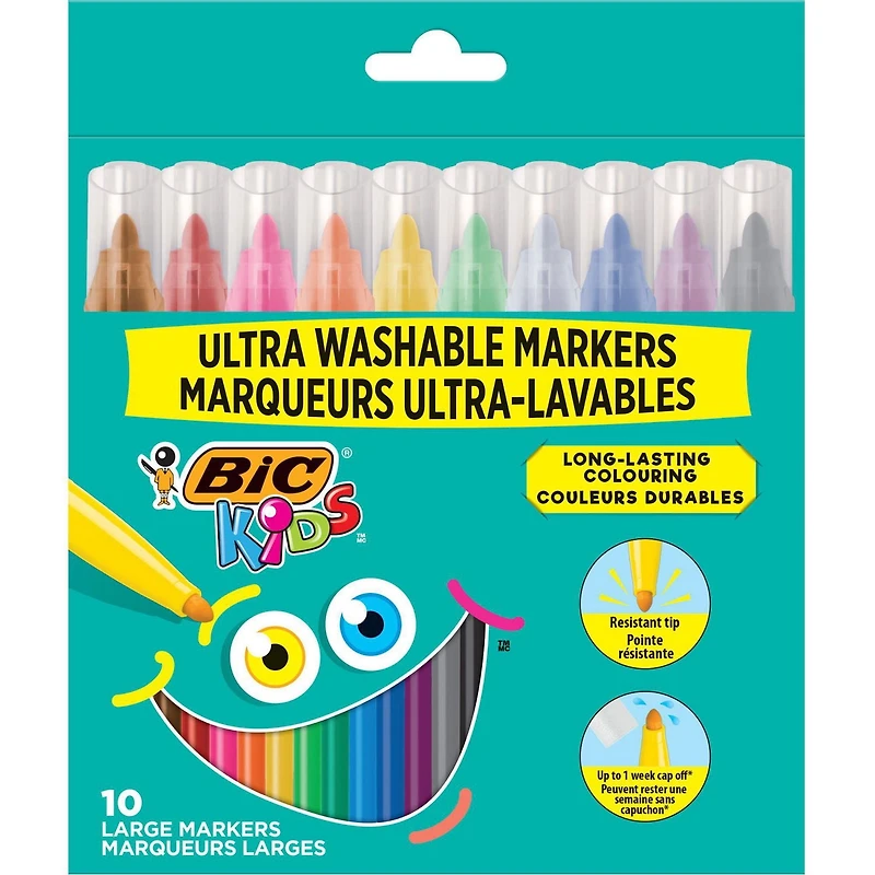 Marqueurs de couleur de grand format BIC KidsMC