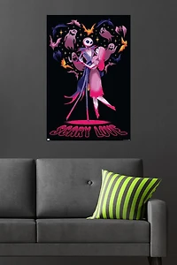 Disney Tim Burton's The Nightmare Before Christmas - Scary Love Wall Poster, 22.375" x 34"