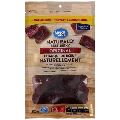 Charqui de bœuf original Naturellement Great Value