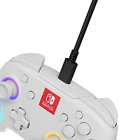 PDP Afterglow™ Wave Wireless Controller: White - Nintendo Switch, & Nintendo Switch - OLED Model, PDP AG Wave WL CNTRL: White