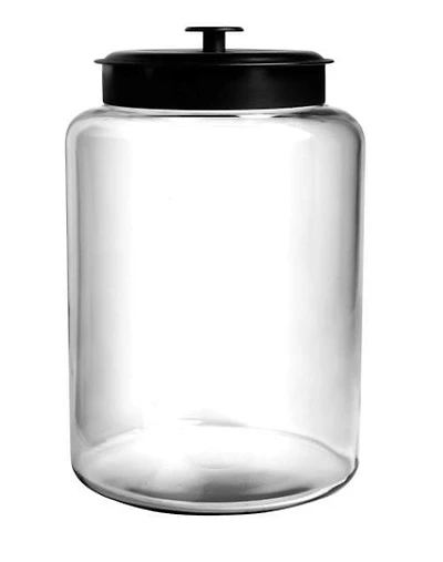 Anchor Hocking 2.5 GALLON MONTANA JAR W/BLACK METAL COVER