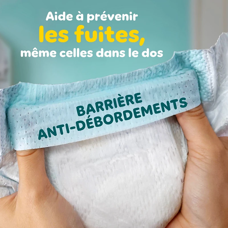 Couches Pampers Swaddlers, absorbantes, gardent bébé au sec et confortable, couche jetable pour bébé sans danger pour la peau, taille 8 ( [30 lb et plus]) 58 Unité