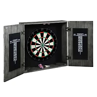 Hathaway Drifter Solid Wood Dartboard & Cabinet Set