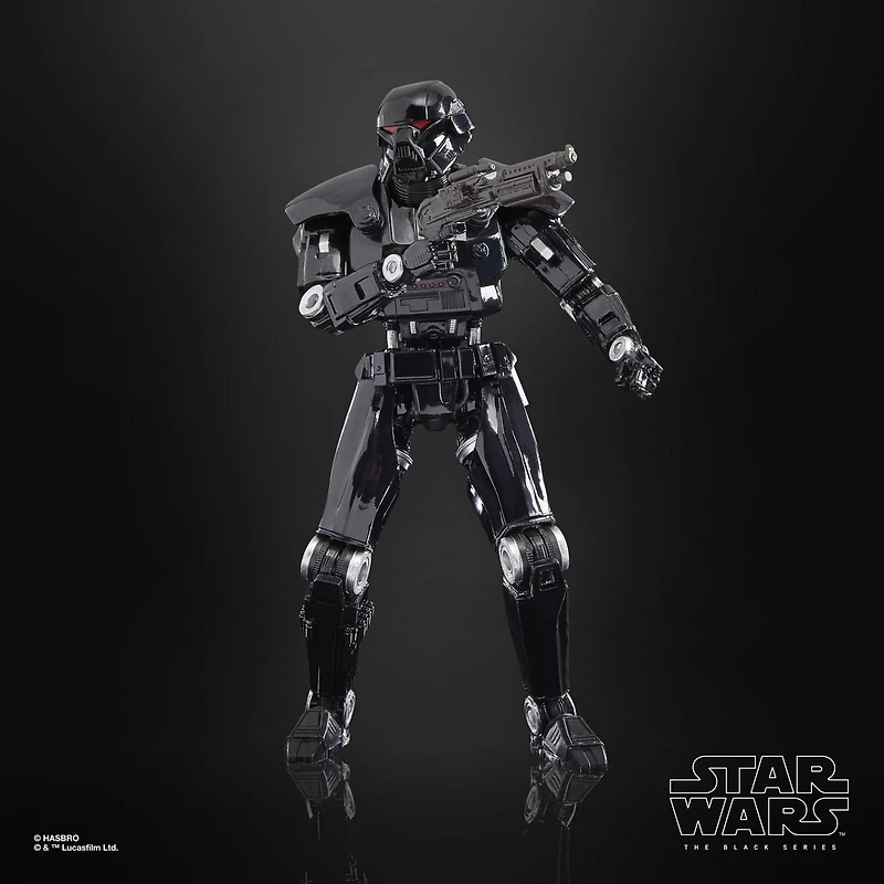 Star Wars The Black Series, Dark Trooper, figurine de collection de 15 cm, Star Wars: The Mandalorian , jouet pour enfants, dès 4 ans