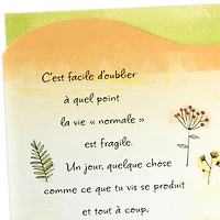 Hallmark Sympathy Card, Encouragement Card (Good Days Will Come Again)