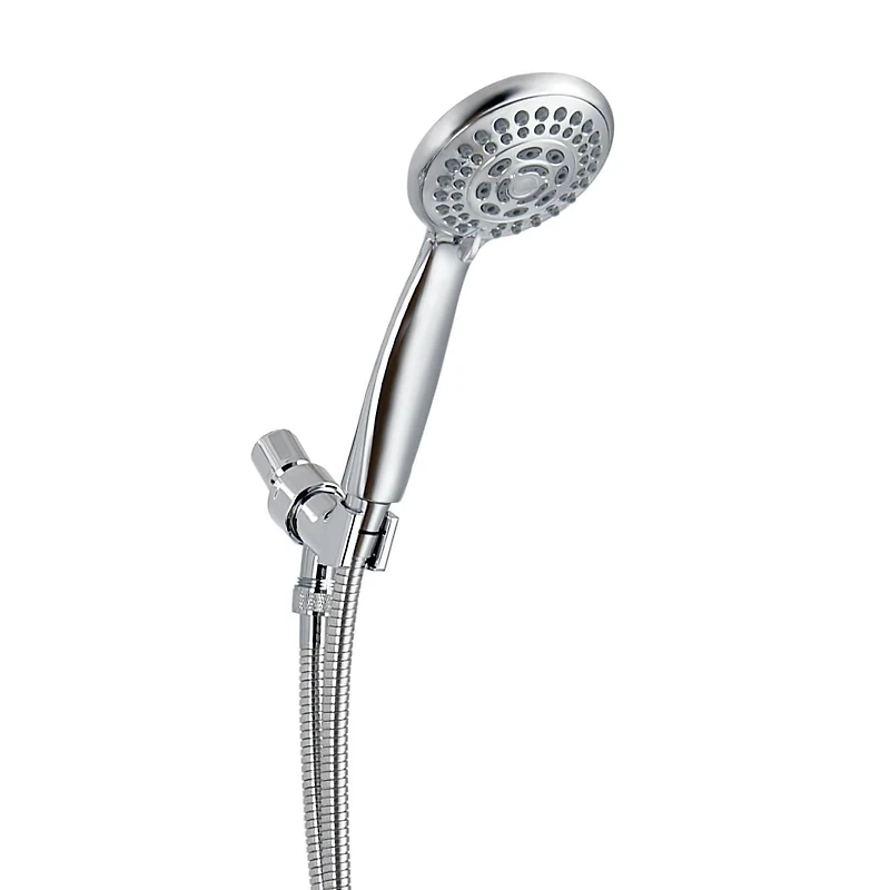 The akuaplus® - Kit 5 settings hand shower with hand shower holder.