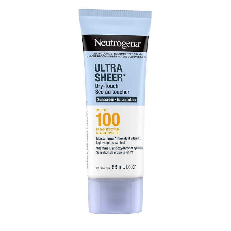 Neutrogena Ultra Sheer Face & Body Lotion SPF100 88ml
