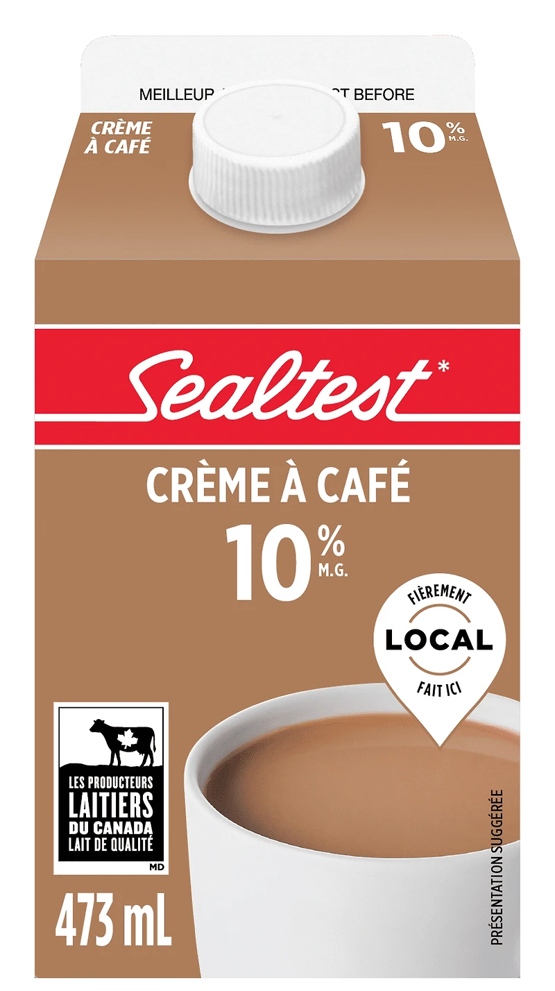 Crème à café 10 % Sealtest 473 ML