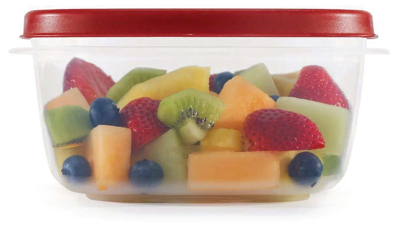 Rubbermaid Ensemble Contentants Easy Find Lids 38-Pièces, Rouge