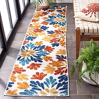 SAFAVIEH Cabana Georgiana Floral Outdoor Area Rug