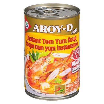 Soupe instantanée Tom Yum d'Aroy-D