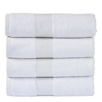 Fabstyles Super Soft and Absorbent Bath Towel, Luxury Bath Towels for Spa, Home, and Hotel, Quick Dry Towels, Set of 4, 27 x 54 Inches
