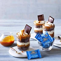 GHIRARDELLI Sea Salt and Caramel Dark Chocolate Squares, 151-Gram Bag, Sea Salt Bag 151g