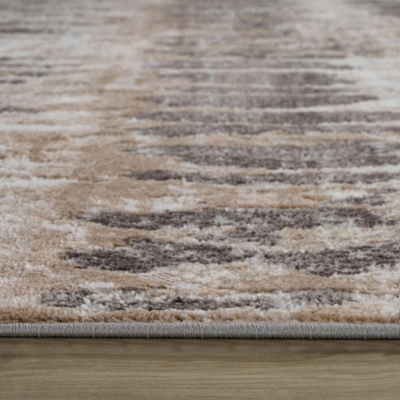 Rug Branch Cadence Animal Print Indoor Area Rug, Brown Beige, Modern - Living Room, Bedroom, Dining Room, and Kitchen<br>
