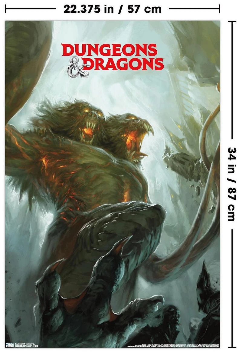 Dungeons And Dragons - Demogorgon Wall Poster, 22.375" x 34"