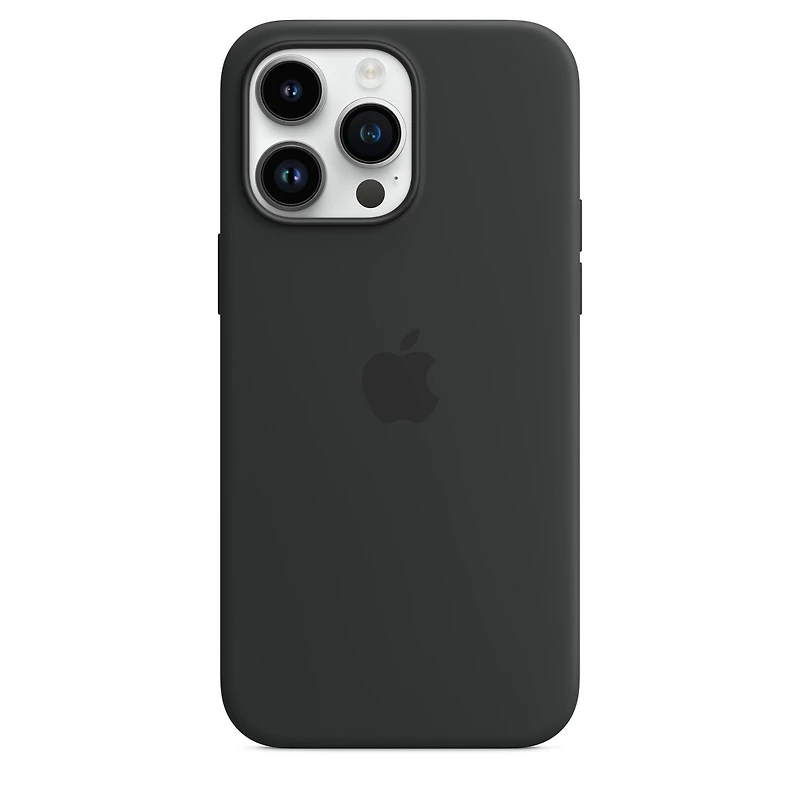 iPhone 14 Pro Max Silicone Case with MagSafe—Midnight