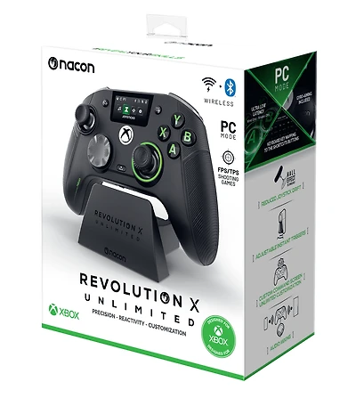 NACON REVOLUTION X UNLIMITED WIRELESS ADVANCED PRECISION CONTROLLER FOR XBOX AND PC