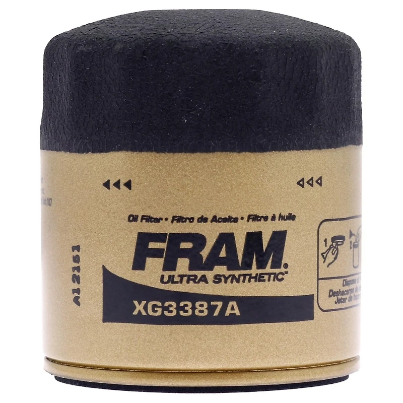 Filtre à huile ultra synthétique FRAM, XG3387A Filtre à huile de 32 000 km